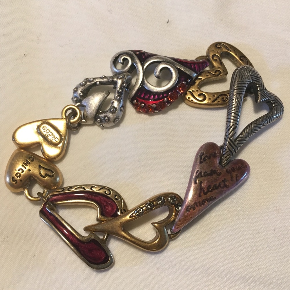 Chico’s heart bracelet